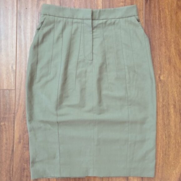 Stella McCartney Pleated Pencil Skirt - Picture 1 of 8